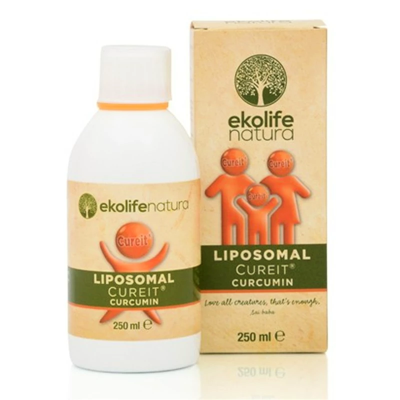 Ekolife Natura Liposomal Cureit Curcumin Lipozomální Cureit Kurkumin