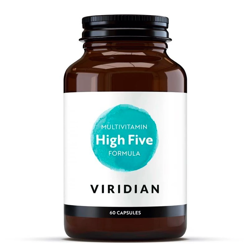 Viridian High Five Multivitamin Mineral Formula Natural multivitamín