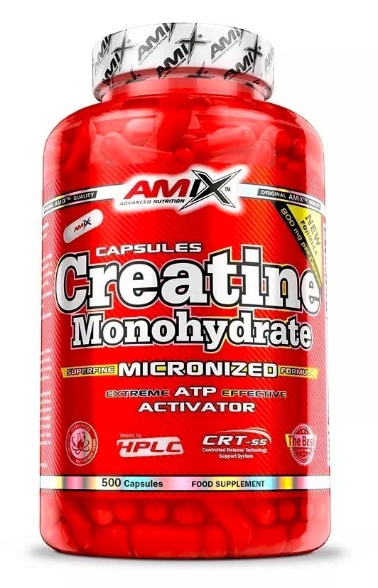 Amix Nutrition Creatine Monohydrate 500 Kapslí Sportovní Výživa Zdravá Výživa Vybavení Pro 6929