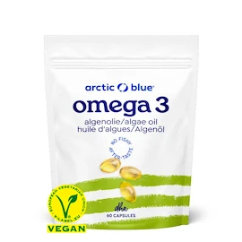 Arctic blue Vegan Omega 3 Algae (250mg DHA) 60 kapslí