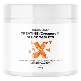 BrainMax Creatine Creapure® Gluco tablets 115 tabs lemon