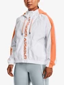 Dámská bunda Under Armour  Rush Woven FZ Jacket-WHT