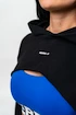 Dámská mikina Nebbia GYM TIME Designer Cropped Hoodie black