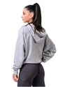 Dámská mikina Nebbia Hero Iconic hoodie light grey