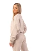 Dámská mikina Nebbia  Loose Fit Sweatshirt "Feeling Good" 420 cream