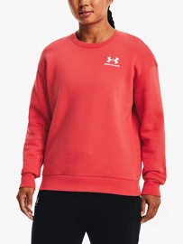 Dámská mikina Under Armour Essential Fleece Crew-RED