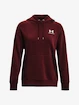 Dámská mikina Under Armour  Essential Fleece Hoodie-RED