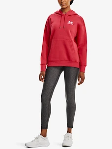 Dámská mikina Under Armour  Essential Fleece Hoodie-RED