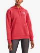 Dámská mikina Under Armour  Essential Fleece Hoodie-RED