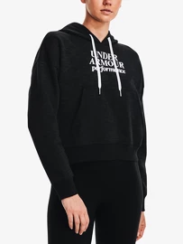 Dámská mikina Under Armour Essential Script Hoodie-BLK