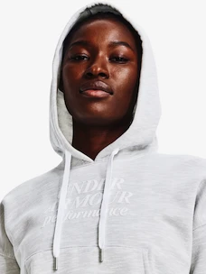 Dámská mikina Under Armour  Essential Script Hoodie-WHT