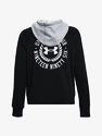 Dámská mikina Under Armour  Rival Fleece CB Hoodie-BLK