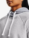 Dámská mikina Under Armour  Rival Fleece CB Hoodie-GRY