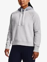 Dámská mikina Under Armour  Rival Fleece CB Hoodie-GRY