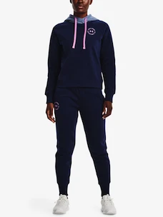 Dámská mikina Under Armour  Rival Fleece CB Hoodie-NVY