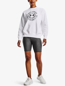 Dámská mikina Under Armour  Rival Fleece Crest Grp Crew-WHT XS