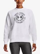 Dámská mikina Under Armour  Rival Fleece Crest Grp Crew-WHT XS