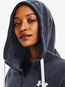 Dámská mikina Under Armour  Rival Fleece FZ Hoodie-GRY