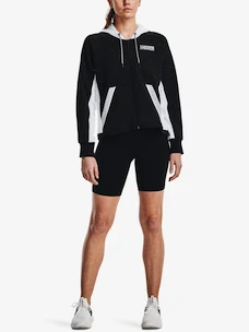 Dámská mikina Under Armour  Rival + FZ Hoodie-BLK S