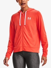 Dámská mikina Under Armour Rival Terry FZ Hoodie-ORG