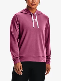 Dámská mikina Under Armour Rival Terry Hoodie-PNK