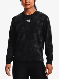 Dámská mikina Under Armour Rival Terry Print Crew-BLK