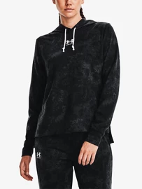 Dámská mikina Under Armour Rival Terry Print Hoodie-BLK