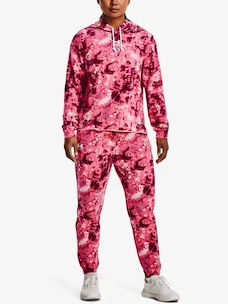 Dámská mikina Under Armour  Rival Terry Print Hoodie-PNK