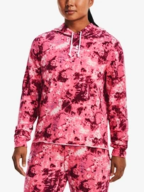 Dámská mikina Under Armour Rival Terry Print Hoodie-PNK