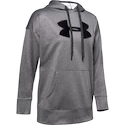 Dámská mikina Under Armour  Synthetic Fleece Chenille Logo PO Hooodie grey XS