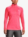 Dámská mikina Under Armour  Tech 1/2 Zip - Twist-PNK