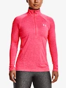 Dámská mikina Under Armour  Tech 1/2 Zip - Twist-PNK XS