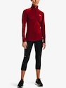 Dámská mikina Under Armour  Tech 1/2 Zip - Twist-RED