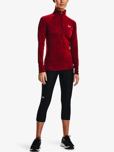 Dámská mikina Under Armour  Tech 1/2 Zip - Twist-RED