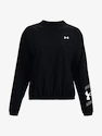 Dámská mikina Under Armour  Woven Storm Graphic Crew-BLK