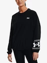 Dámská mikina Under Armour  Woven Storm Graphic Crew-BLK