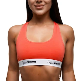 Dámská podprsenka GymBeam Bralette Strawberry Red