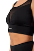 Dámská podprsenka Nebbia  Black Mesh Design Sports Bra "Breathe" 412 black