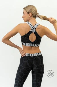 Dámská podprsenka Nebbia  NATURE-INSPIRED Sports bra black