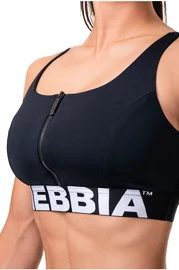 Dámská podprsenka Nebbia Smart zip sports bra black