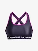 Dámská podprsenka Under Armour  Crossback Mid Bra-GRY