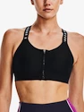 Dámská podprsenka Under Armour  Infinity High Bra Zip-BLK