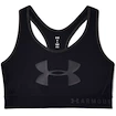 Dámská podprsenka Under Armour  Mid Keyhole Graphic-BLK S