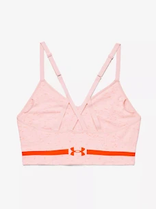 Dámská podprsenka Under Armour  Seamless Low Long Htr Bra pink Beta Tint L