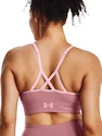 Dámská podprsenka Under Armour  Seamless Low Long Rib-PNK