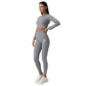 Dámské legíny GymBeam  FLO Ribbed Leggings Grey