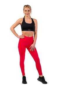 Dámské legíny Nebbia  Active High-Waist Smart Pocket Leggings 402 pink L