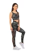 Dámské legíny Nebbia  EKO leggings „Breathe“ mesh 400 camo green