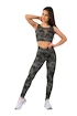 Dámské legíny Nebbia  EKO leggings „Breathe“ mesh 400 camo green