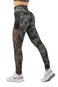 Dámské legíny Nebbia  EKO leggings „Breathe“ mesh 400 camo green